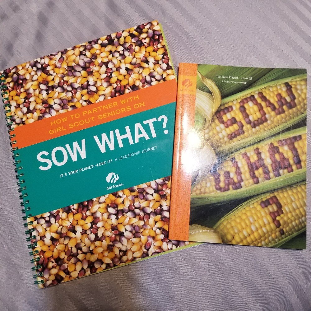 Sow What? Girl Scouts books